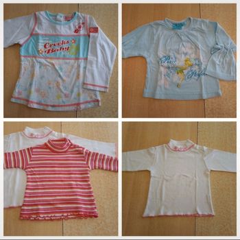 Lot de 4 tee-shirts