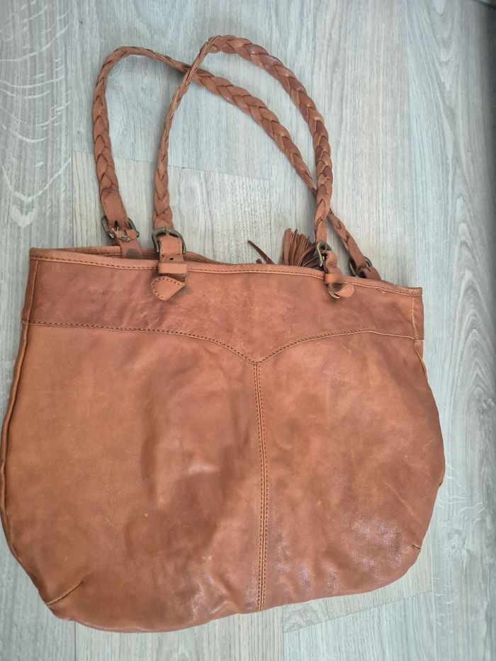 Sac à main en cuir Sessun - photo numéro 9