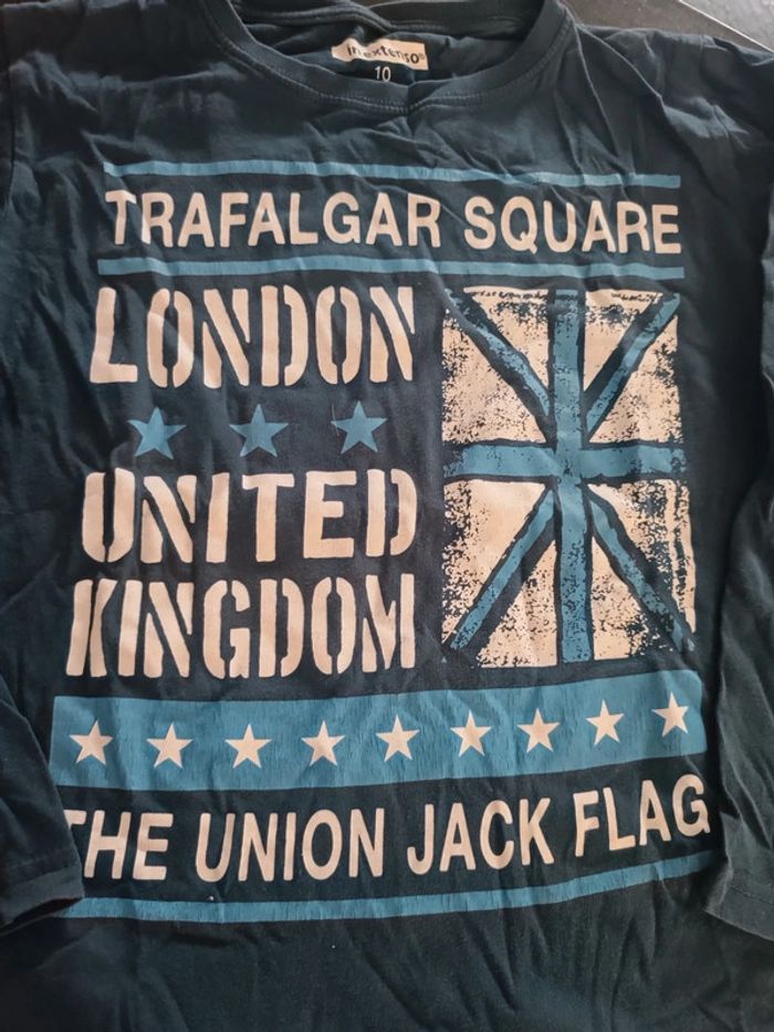 Tee shirt manches longues in extenso 10 ans - photo numéro 2