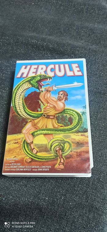 Cassette vidéo hercule
