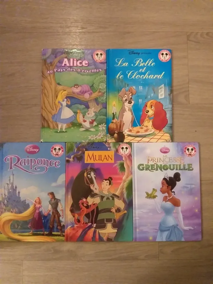 Lot de 5 livres