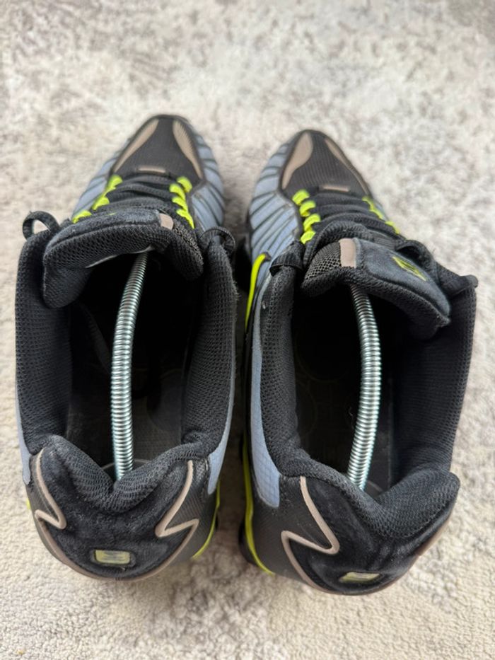 Nike Shox TL ThunderStorm - Black & Grey & Yellow - photo numéro 17