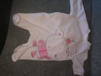 Pyjama velour 1 mois