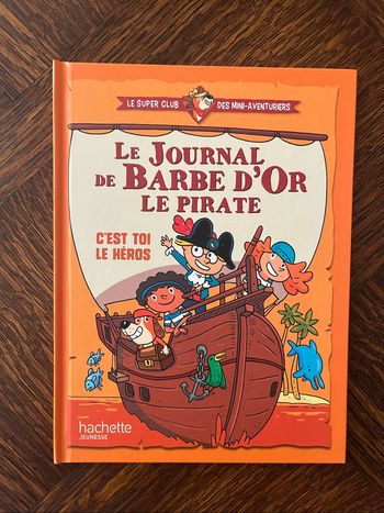 Livre McDo le journal de Barbe d’or le pirate