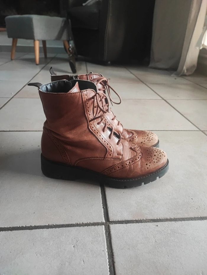 Bottines à fermeture éclair