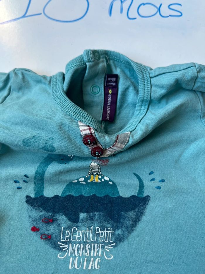 Teeshirt manches longues sergent major 18 mois - photo numéro 3