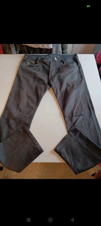 Pantalon jeans homme Guess taille 46 rétro vintage coupe droite