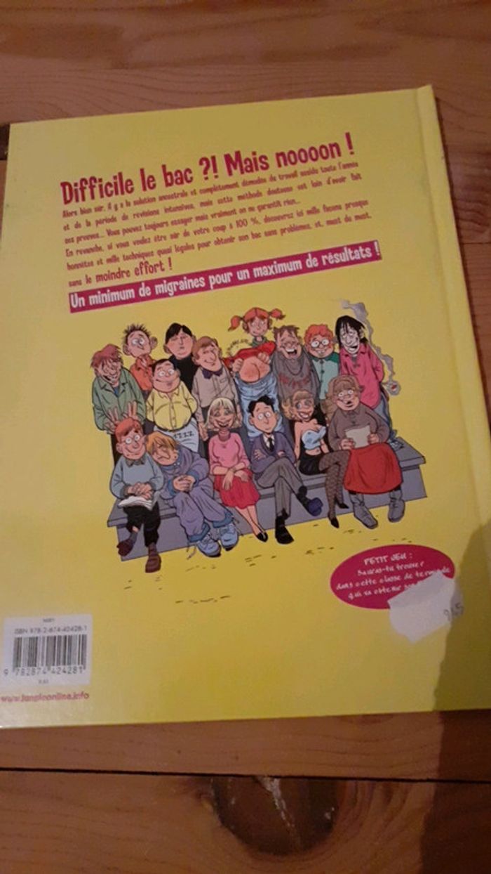 BD réussir le bac sans se fouler - photo numéro 2