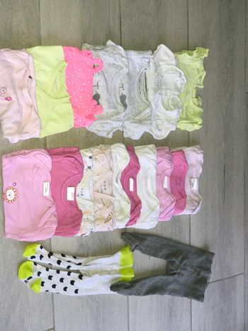 Lot collants et bodies