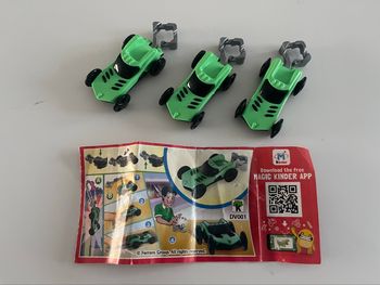 Jouets Kinder DV001 x3