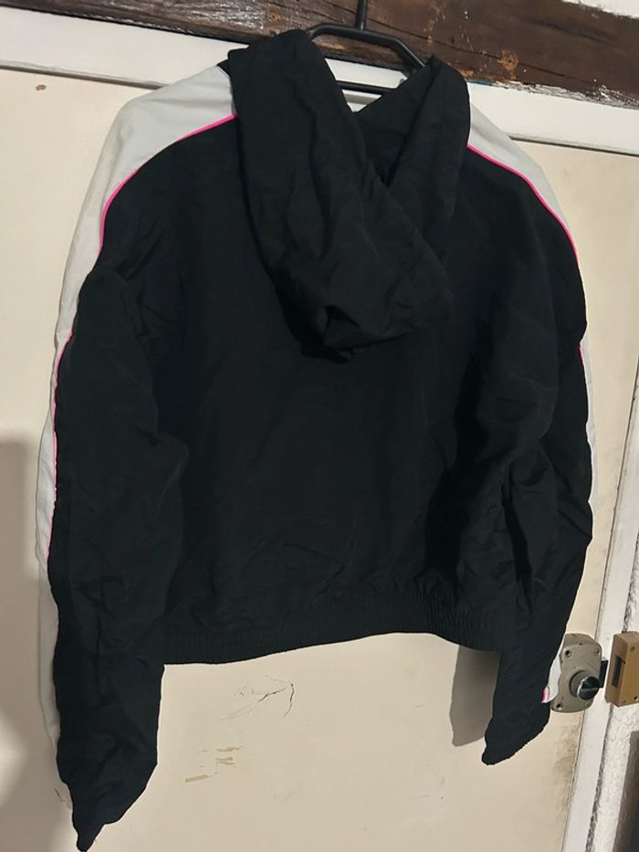 Haut imperméable, noir/rose, Jennyfer - 40/L - photo numéro 4