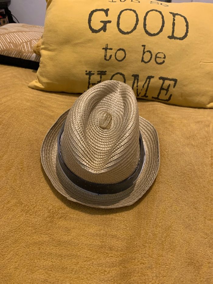 Borsalino effet paille tressé - photo numéro 2