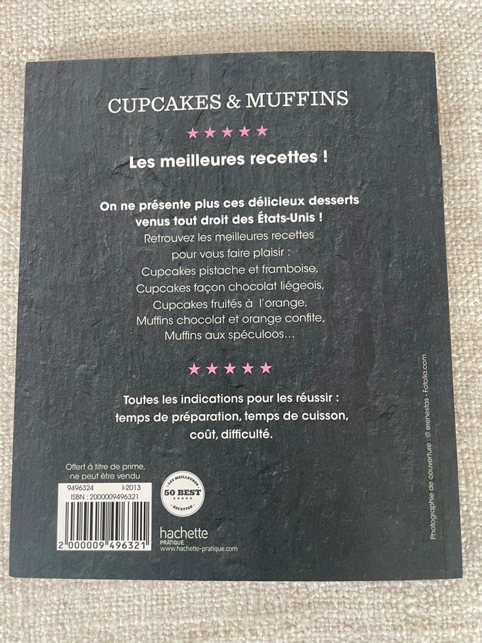 Livre NEUF cupcakes et muffins - photo numéro 3