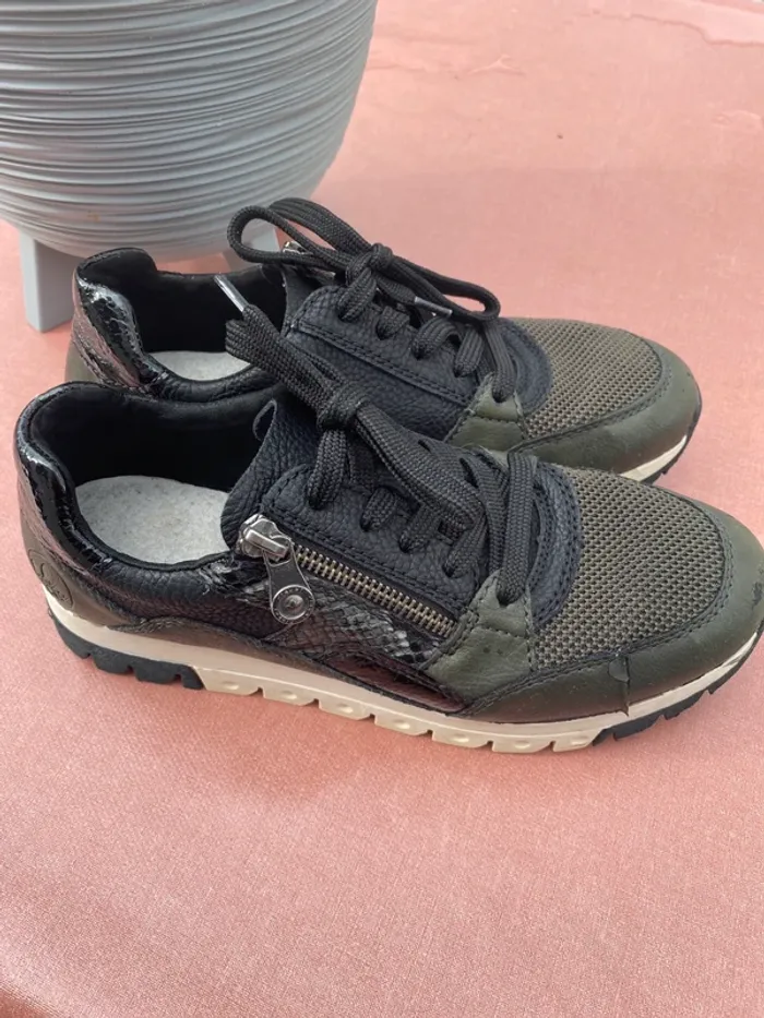 Baskets rieker femme