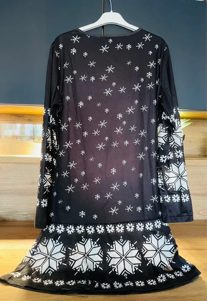 Robe de Noël flocons de neige - photo numéro 2