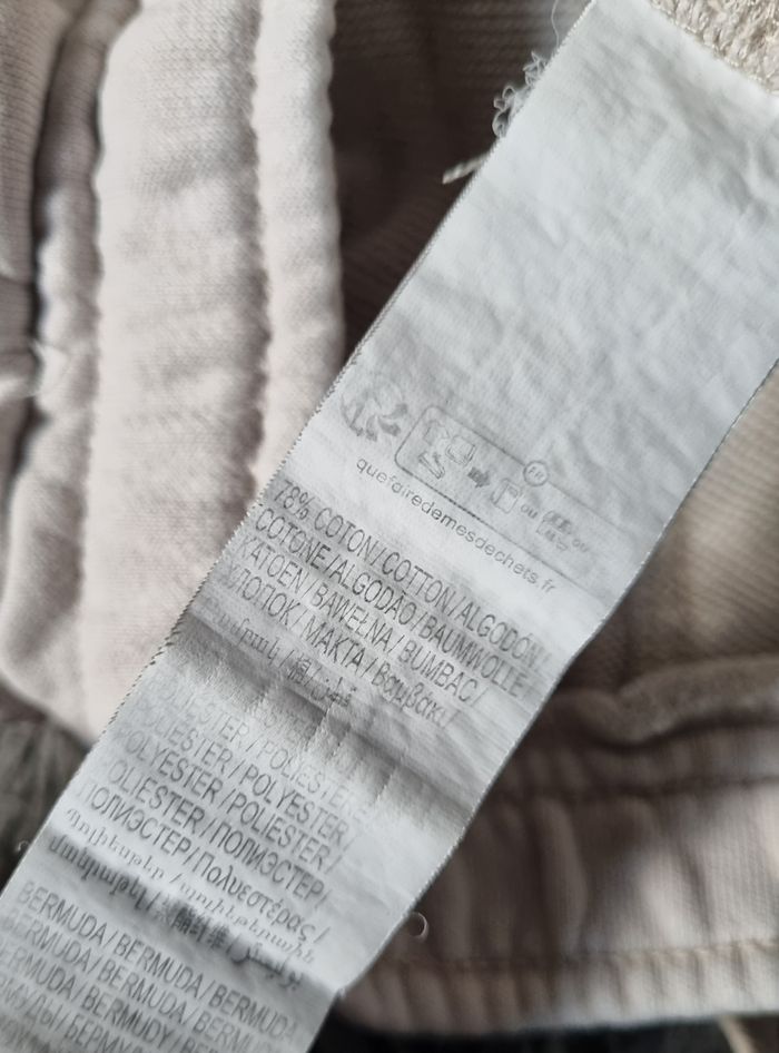 Bermuda crème multiples poches 6ans - photo numéro 6