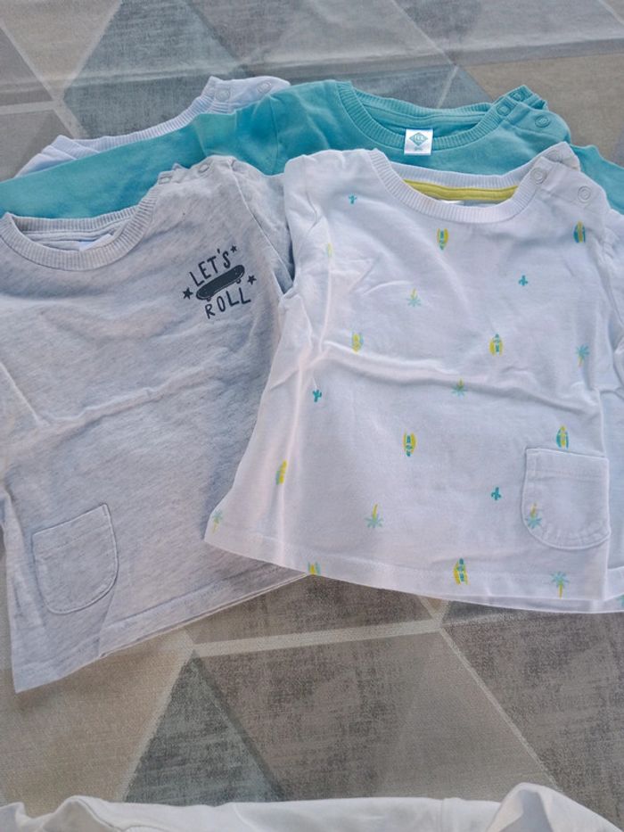 Lot de 11 vêtements garçon 9 mois - photo numéro 9