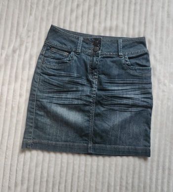 Jupe courte en jean – Taille 34 – Basique chic