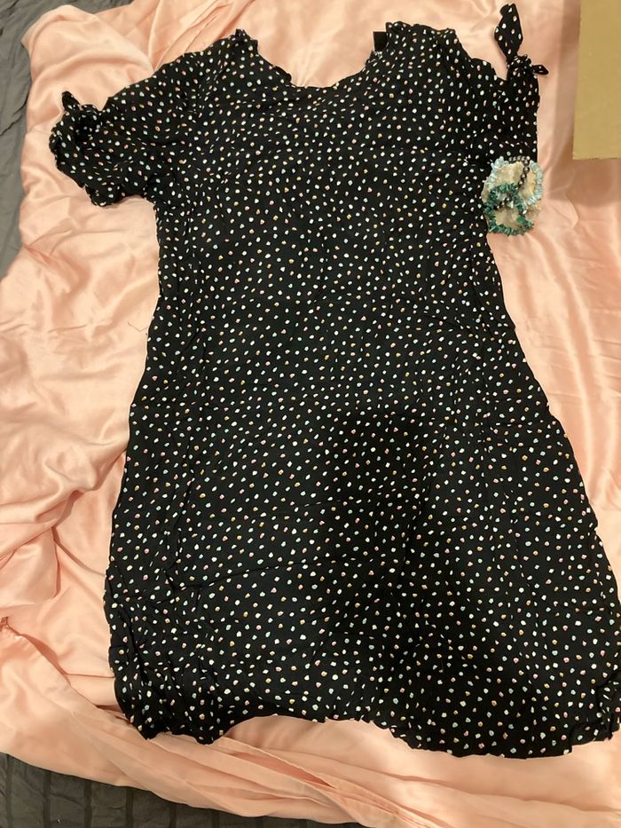 Robe MONKI XS – pois colorés – très bon état - photo numéro 2