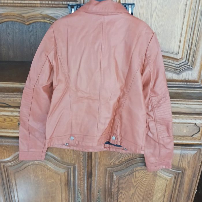 Simili cuir marron clair taille 38/ m vero moda - photo numéro 3
