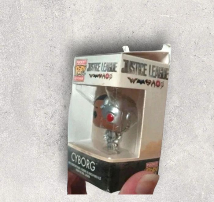 Pocket Pop! Cyborg – Justice League – Figurine Funko - photo numéro 2