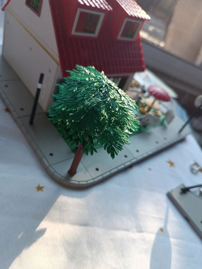 Maison house maisonnette playmobil hôtel restaurant majokit voiture small miniature majorette 7501 - photo numéro 16