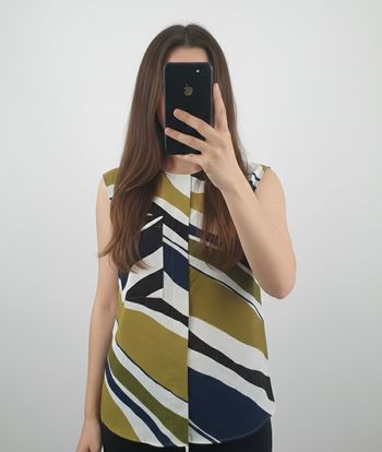 Blouse Mango Multicolore