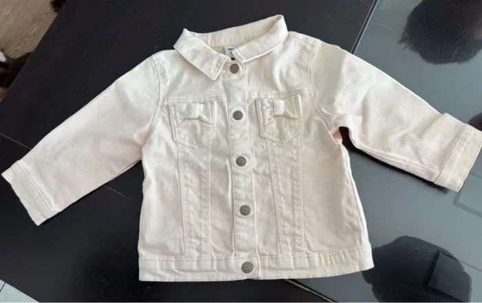 Veste en jean bébé fille
