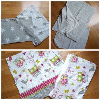 Lot parure de lit X3 mixte