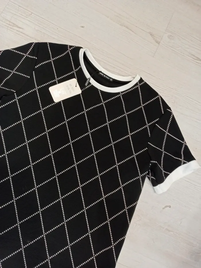 Tee shirt noir uni pour homme xxl - photo numéro 2