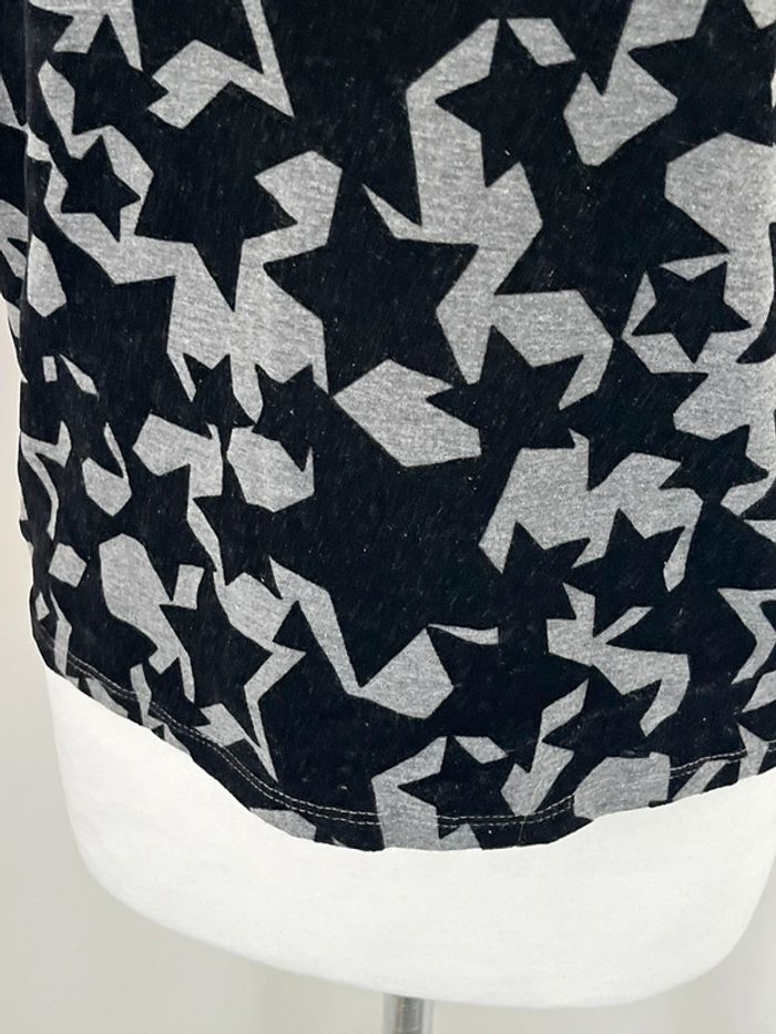 Blouse grise étoiles noires Maje S - photo numéro 2