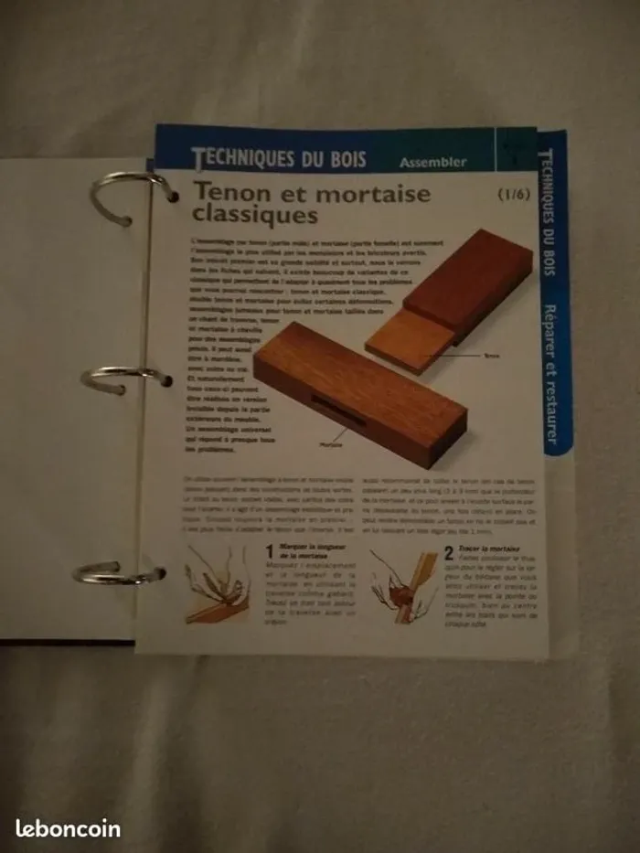 Classeur le Travail du Bois - photo numéro 3