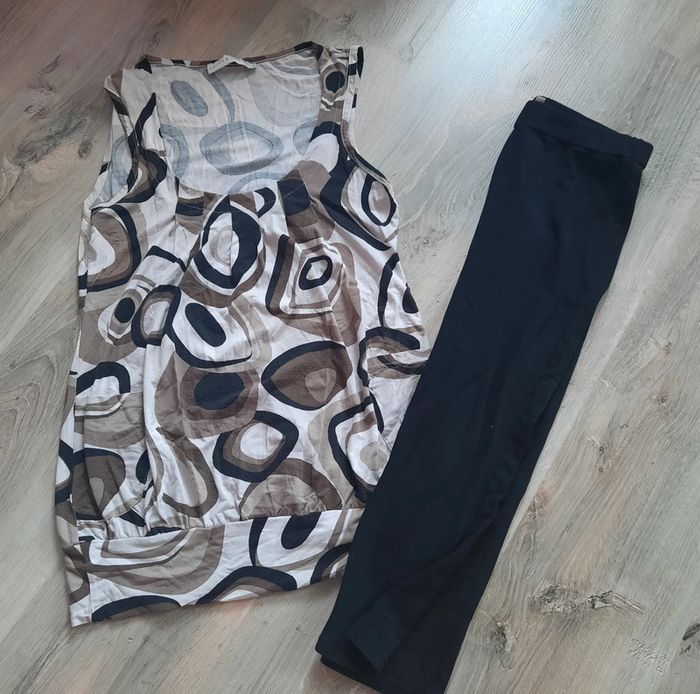 Ensemble haut +legging 3/4 (38/40)