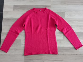 Pull femme rose taille 38