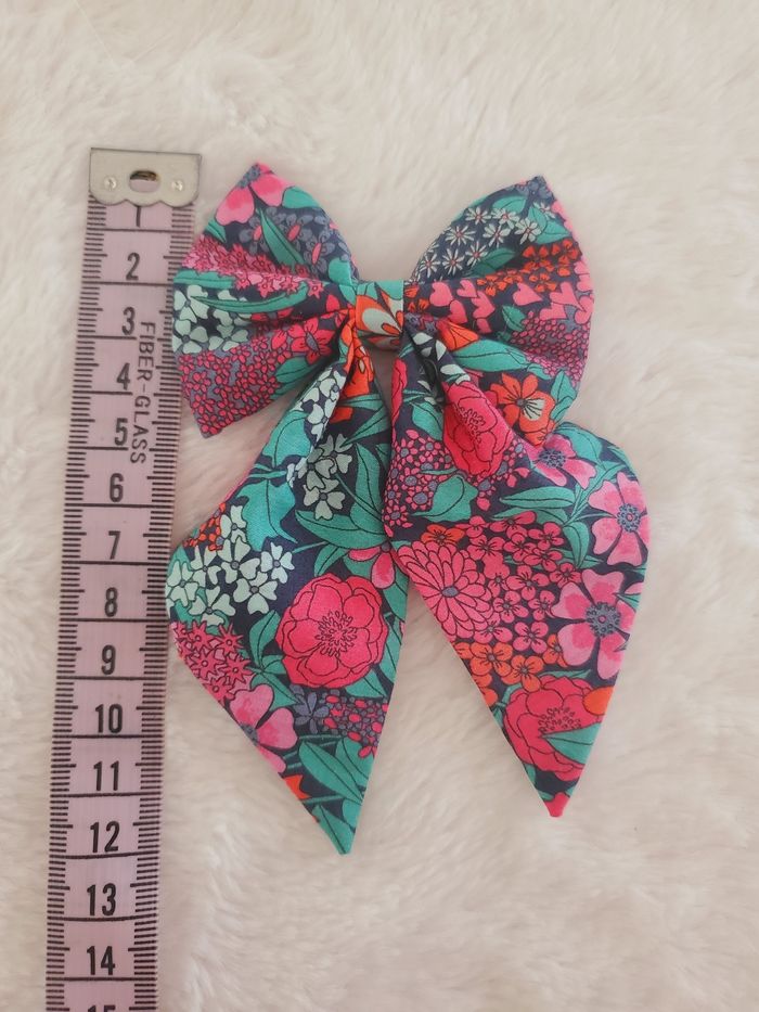 Barrettes créatrice en Liberty & Jacadi 🌸 - photo numéro 8