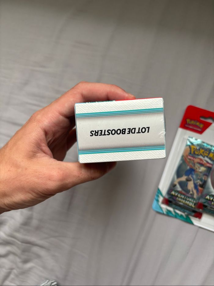 Lot Pokémon Bundle Tripack aventures ensemble ev9 - photo numéro 5