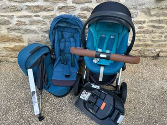 Poussette balios s trio + base isofix