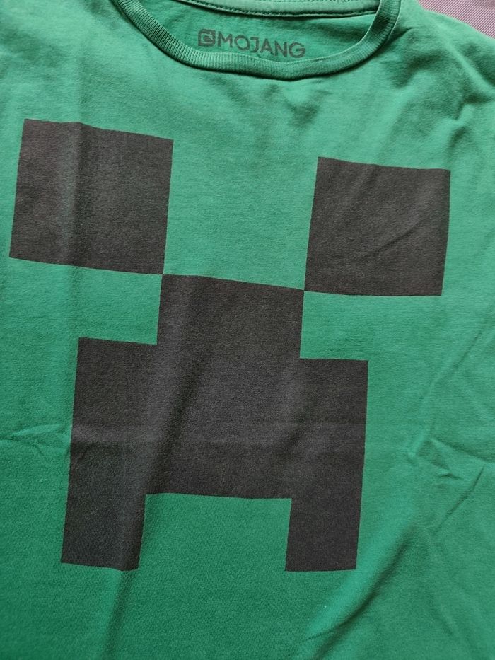 T-shirt Minecraft 🎮 Taille 7/8 ans - photo numéro 2