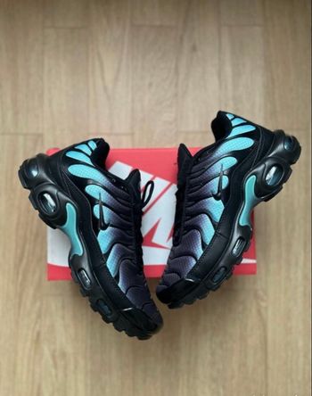 Nike tn noir bleu fluo 36