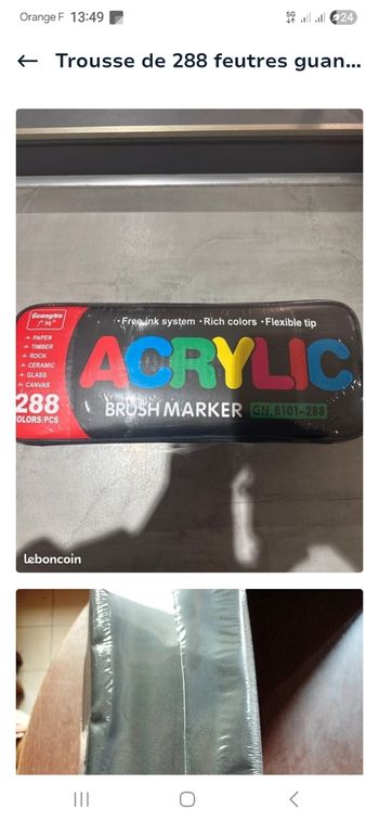 Feutre acryliques