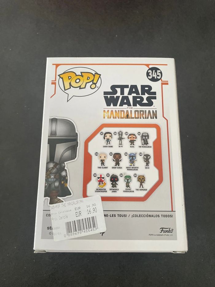 Pop pop! Star wars the mandalorian bobble head 345 funko - photo numéro 3