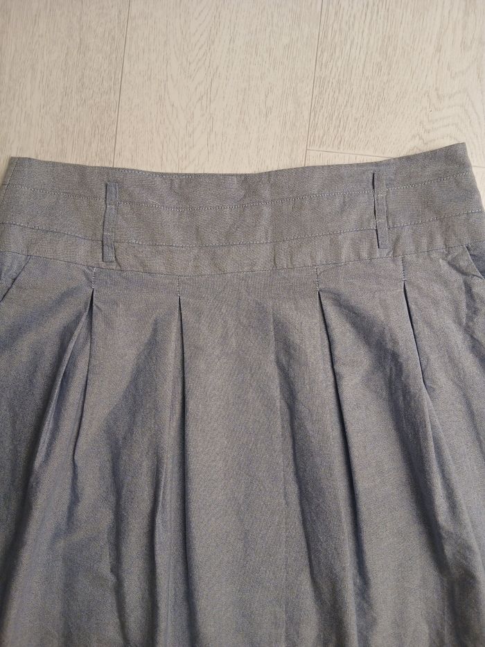 Jupe Zara Bleue clair Taille L - photo numéro 2