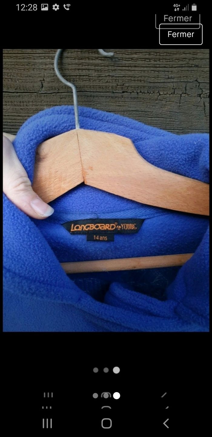 Magnifique polaire neuve vintage lumineuse - photo numéro 3