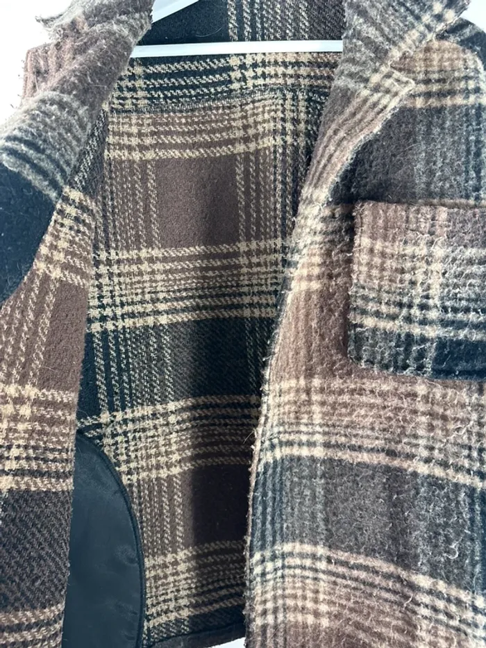 Veste semi-longue à carreaux YesStyle - Style plaid tendance & cosy ! - photo numéro 6