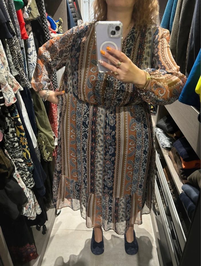 Robe longue bohème Blancheporte T46-48 - photo numéro 2