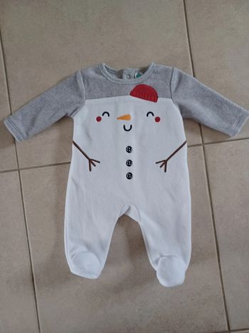 Pyjama de Noël 1 mois