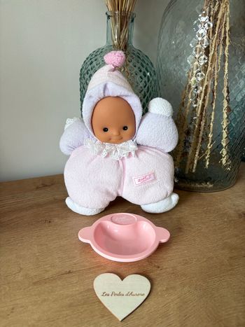 Poupée vintage rose mauve zapf création 