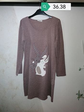 Chemise de nuit Lapin Etam 36.38