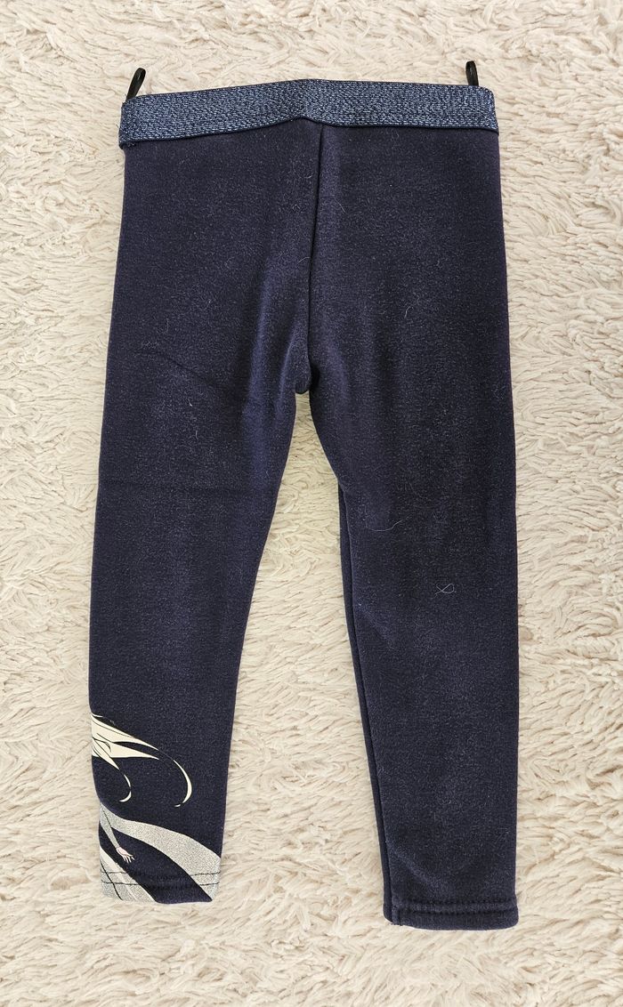 Leggings chaud reine des neiges 3 ans - photo numéro 2