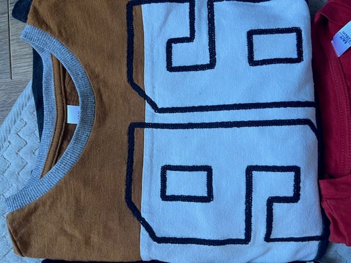 Lot de 4 t-shirts manches longues - photo numéro 3